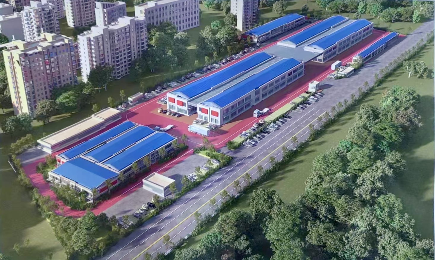 JiuZhou park project overview